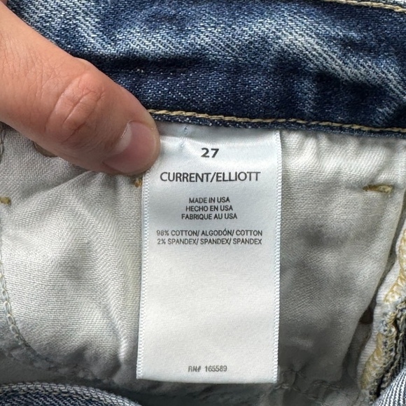 Current/Elliott Straight Leg Jeans - Picture 7 of 12